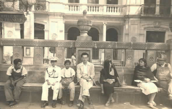 Robert Friend in Mexico City, 1943
